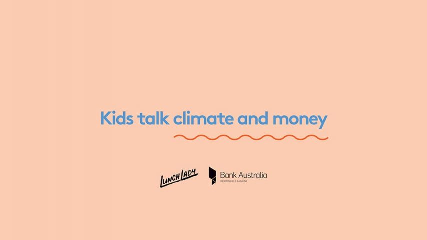 Hello Lunch Lady // Kids Talk Climate and Money